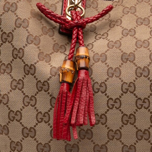 Pre-Loved Gucci Medium GG Canvas Bella Tote - Picture 8 of 12